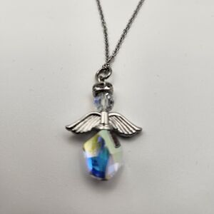 Swarovski Crystal Angel Jewel handmade necklace